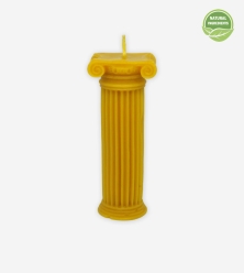 “Column” Beeswax Candle